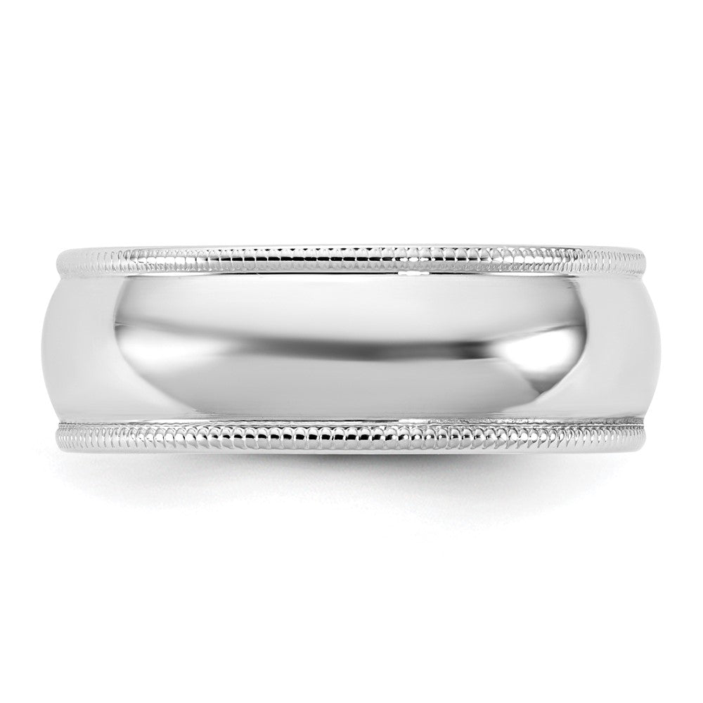 14KW 6.5mm LTW Milgrain Half Round Band
