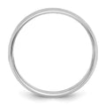 10KW 8mm LTW Milgrain Half Round Band
