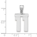 14kw Medium Polished Number 11 Charm