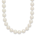 10k 6-7mm White Near Round Freshwater Cultured Pearl Necklace