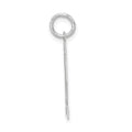 14kw Medium Satin Number 22 Charm