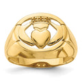 14k Men's Claddagh Ring Mounting