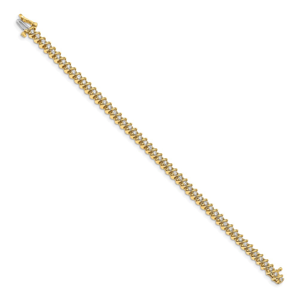 14k VS Diamond Tennis Bracelet