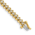 14k VS Diamond Tennis Bracelet