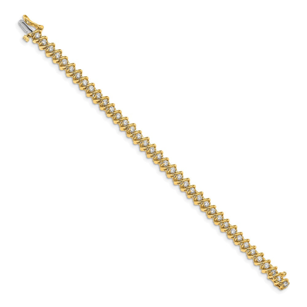 14k A Diamond Tennis Bracelet