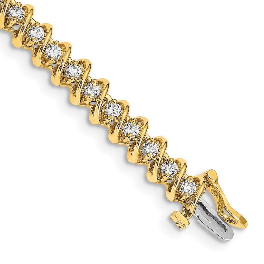 14k VS Diamond Tennis Bracelet