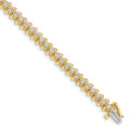 14k VS Diamond Tennis Bracelet