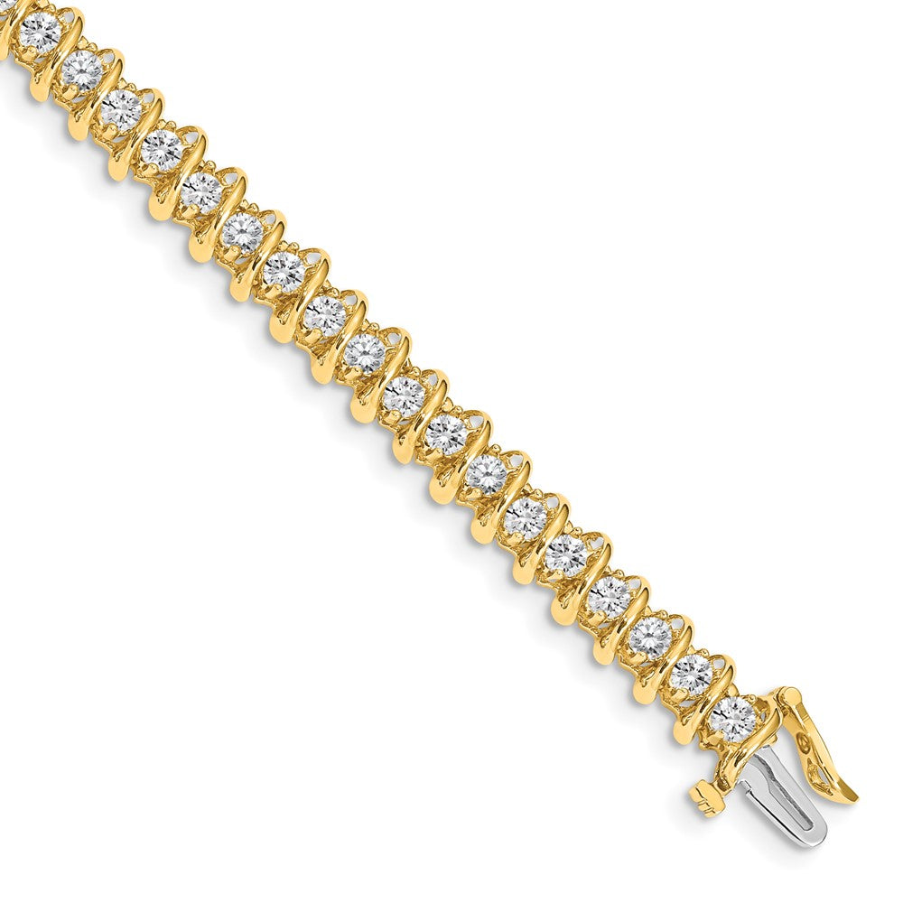 14k VS Diamond Tennis Bracelet