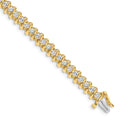 14k VS Diamond Tennis Bracelet