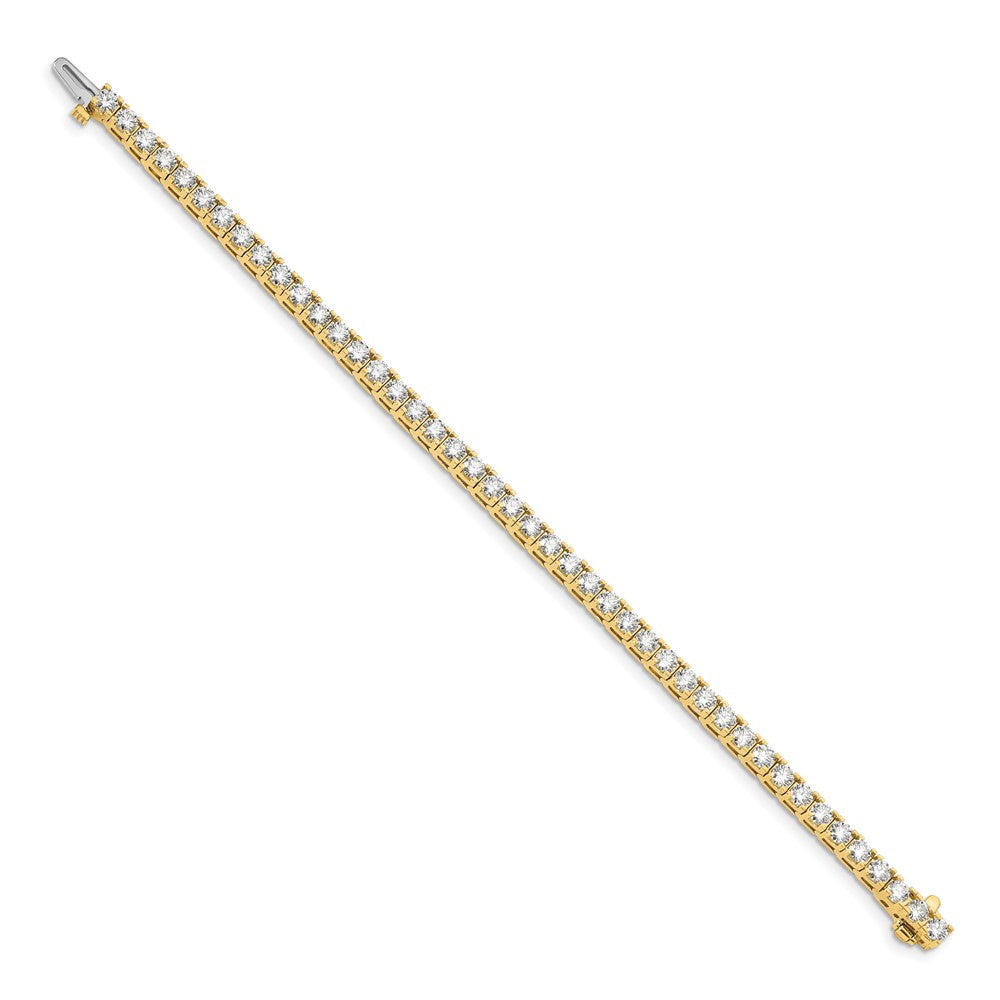 14k AAA Diamond Tennis Bracelet