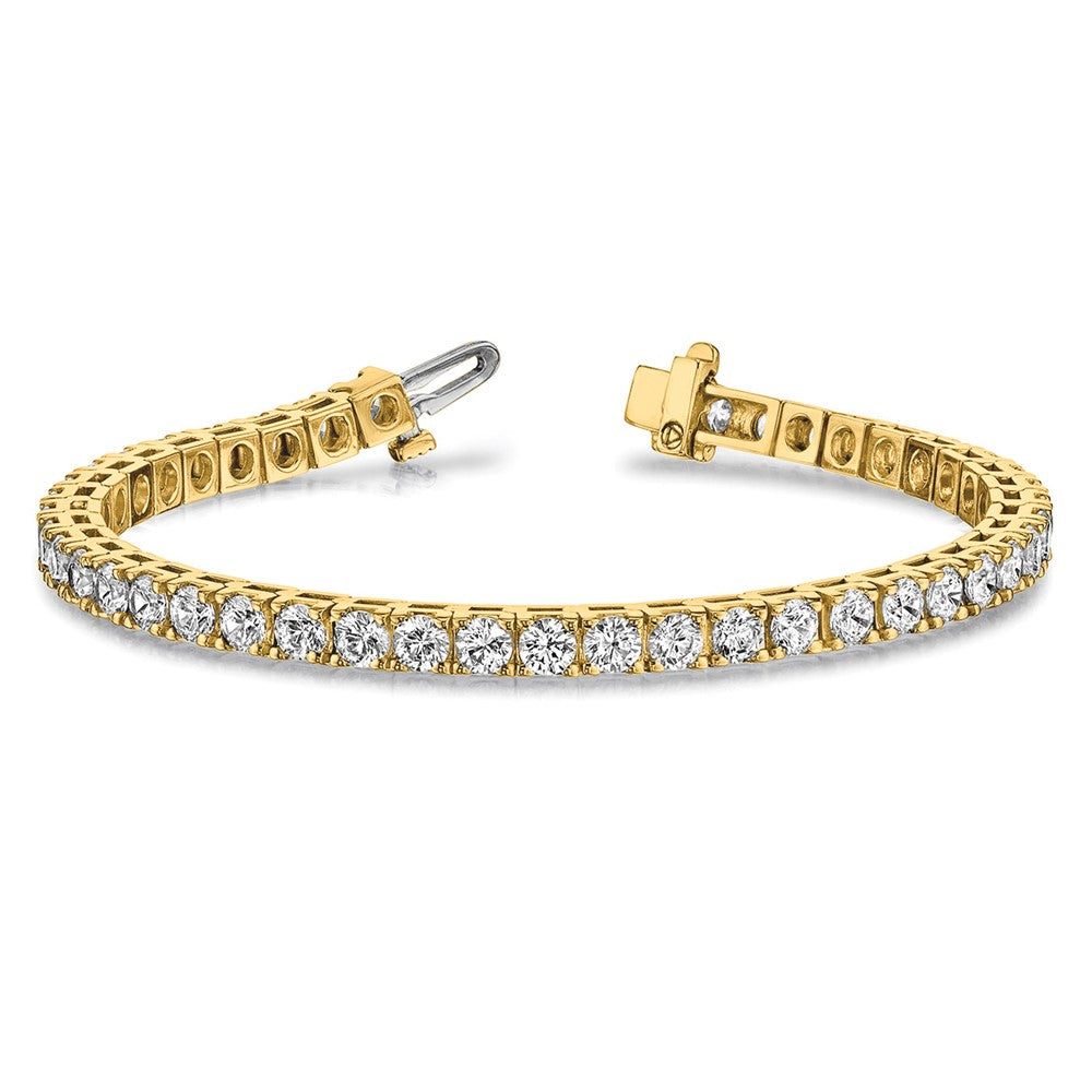 14k AAA Diamond Tennis Bracelet