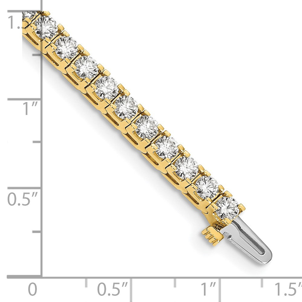 14k AA Diamond Tennis Bracelet