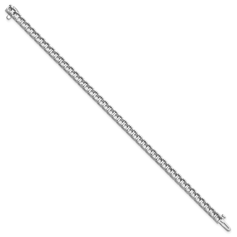 14k White Gold Tennis Bracelet Mounting