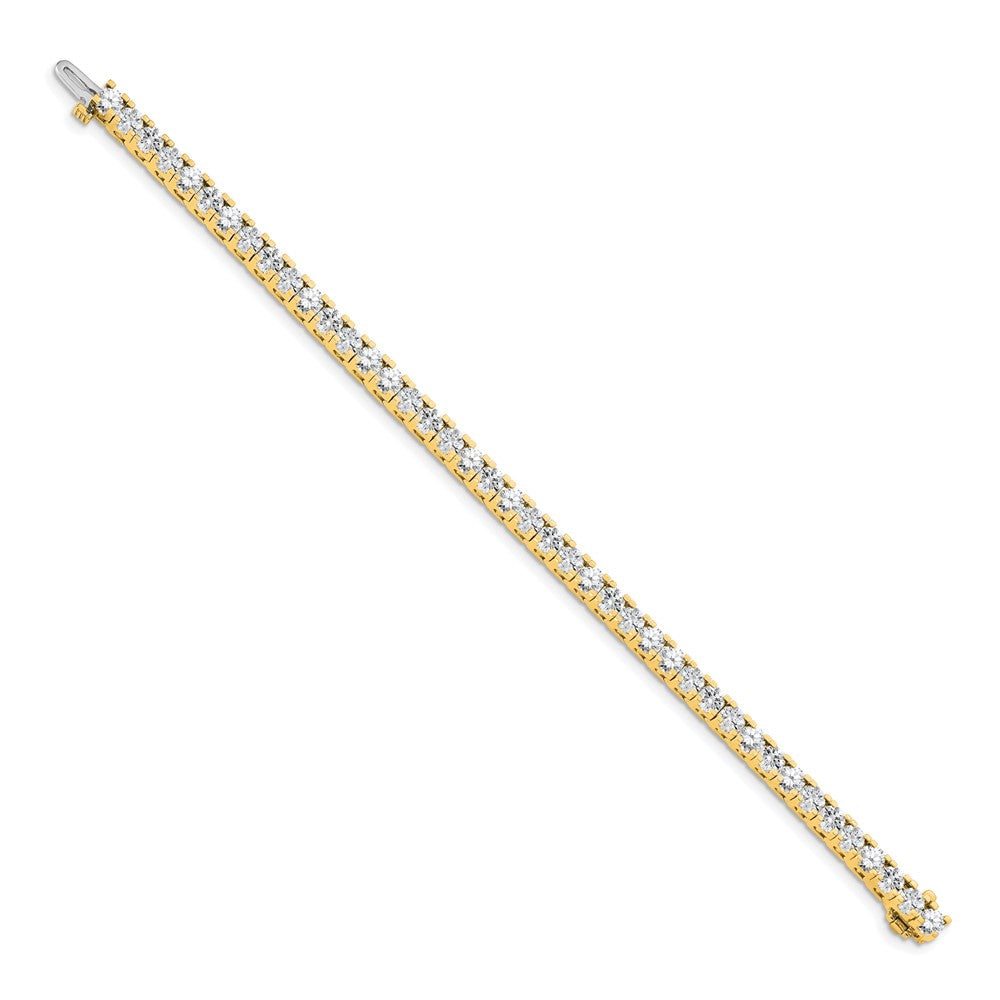 14k AAA Diamond Tennis Bracelet