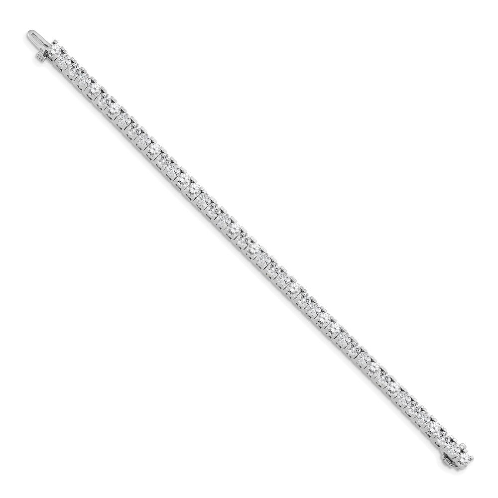 14k White Gold VS Diamond Tennis Bracelet
