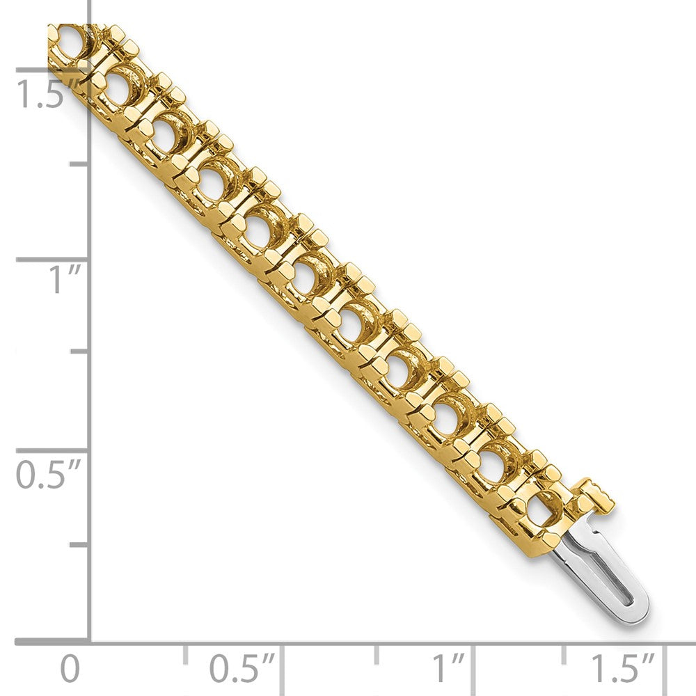 14k Diamond Tennis Bracelet Mounting