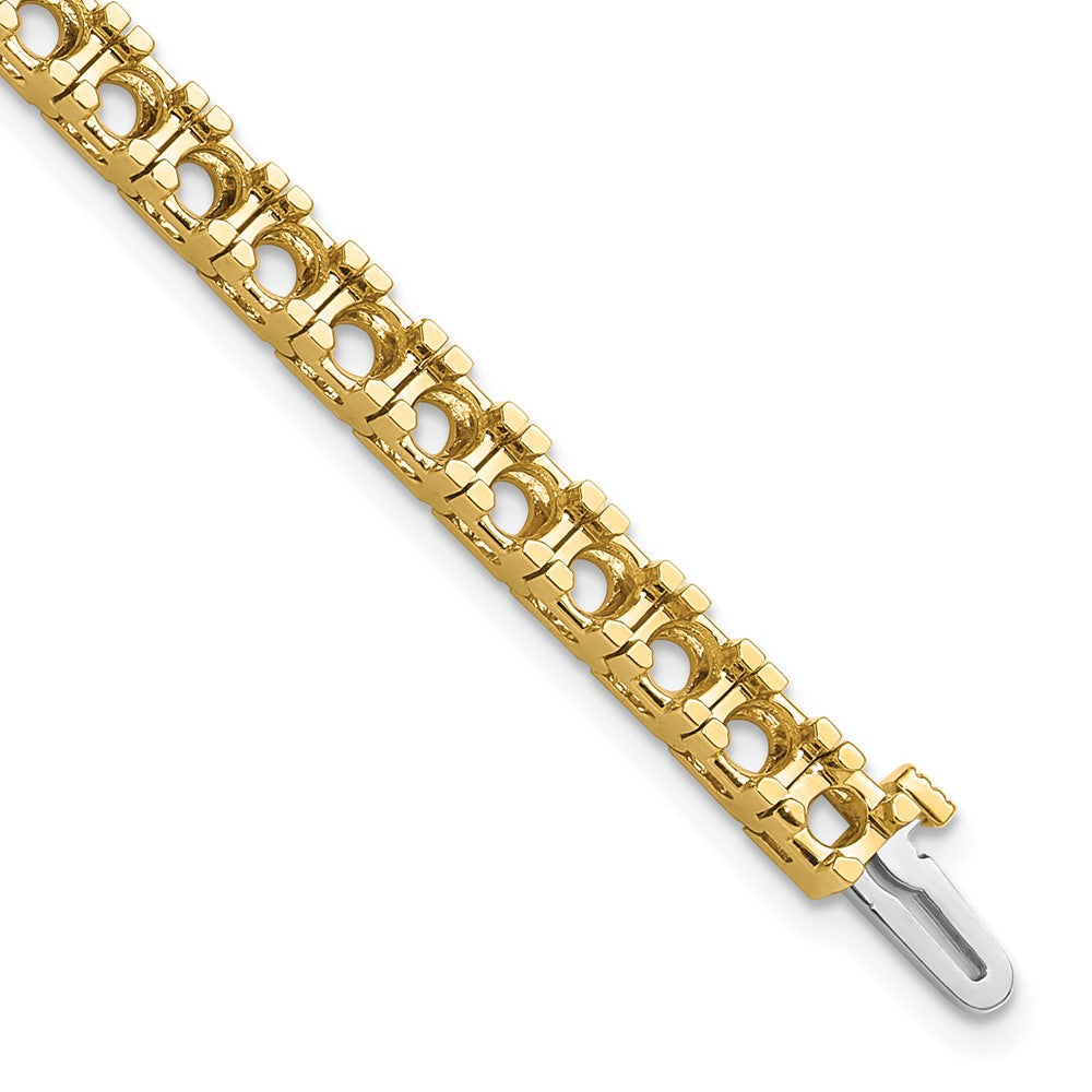 14k Diamond Tennis Bracelet Mounting