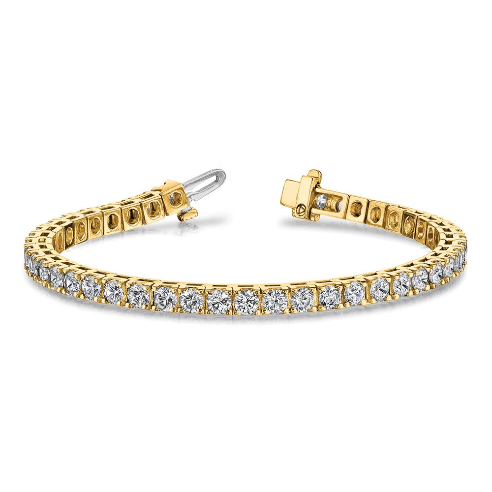 14k AAA Diamond Tennis Bracelet