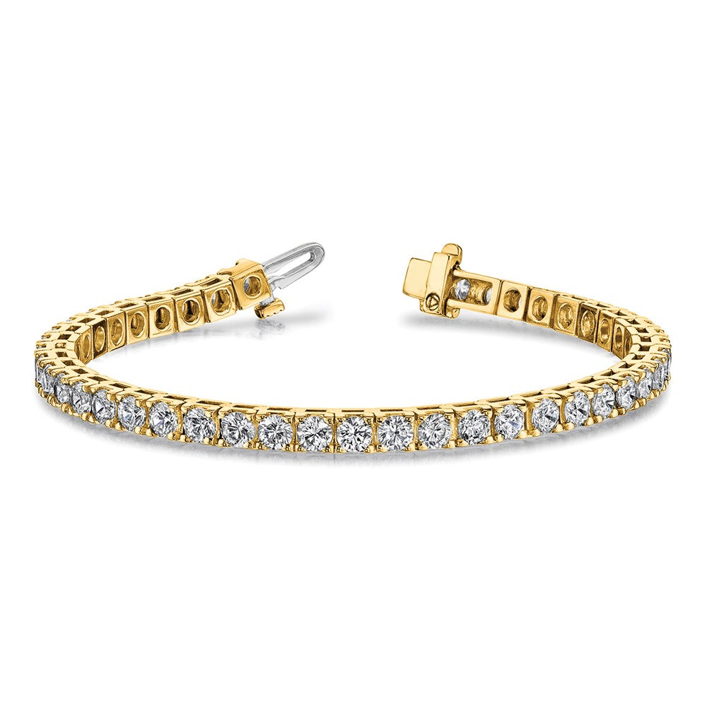 14k AA Diamond Tennis Bracelet