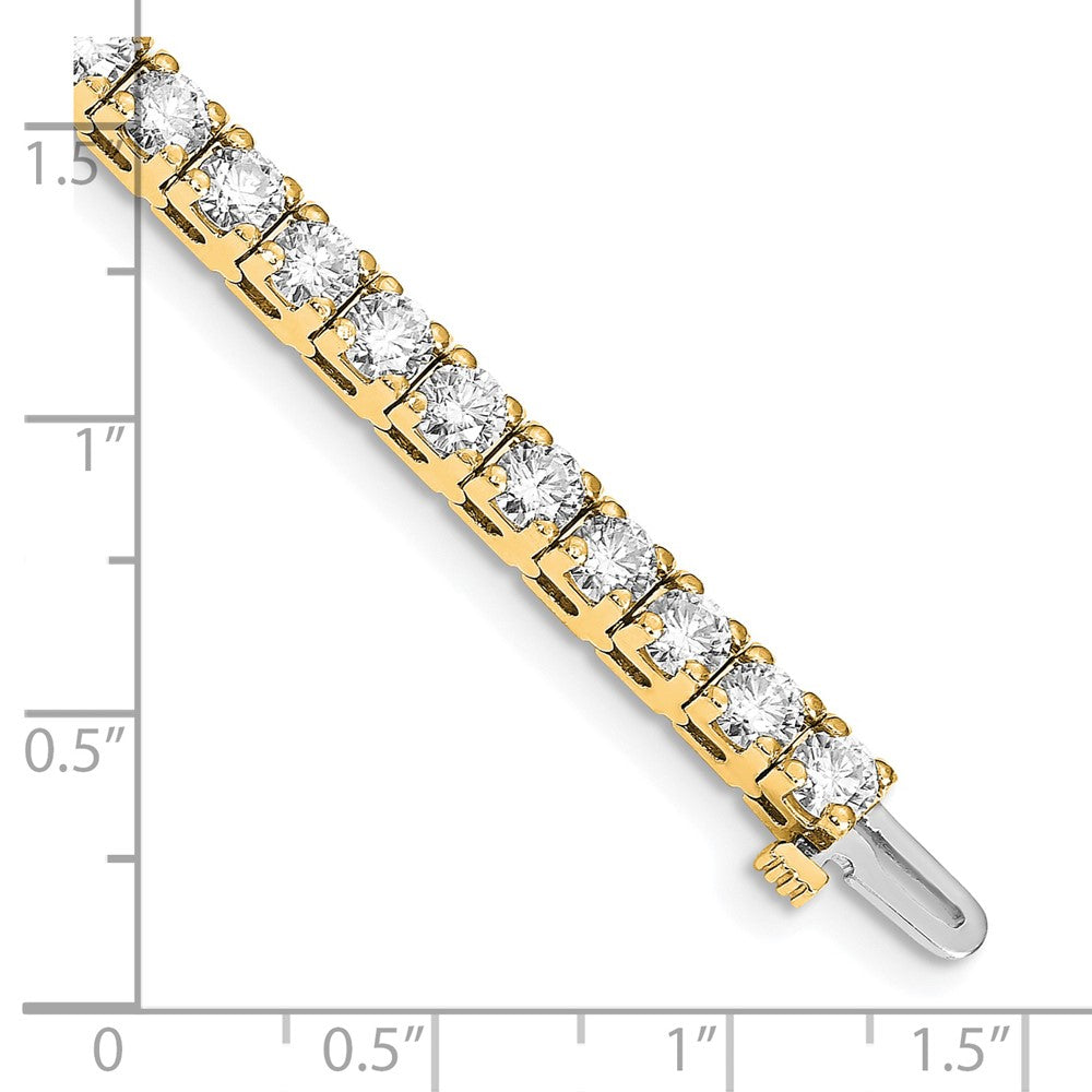 14k AA Diamond Tennis Bracelet