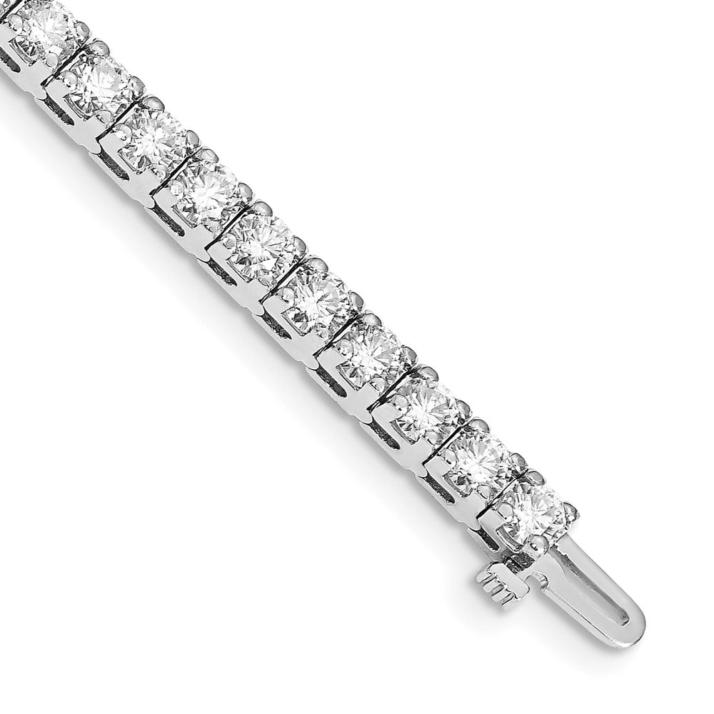14k White Gold VS Diamond Tennis Bracelet