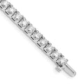 14k White Gold VS Diamond Tennis Bracelet