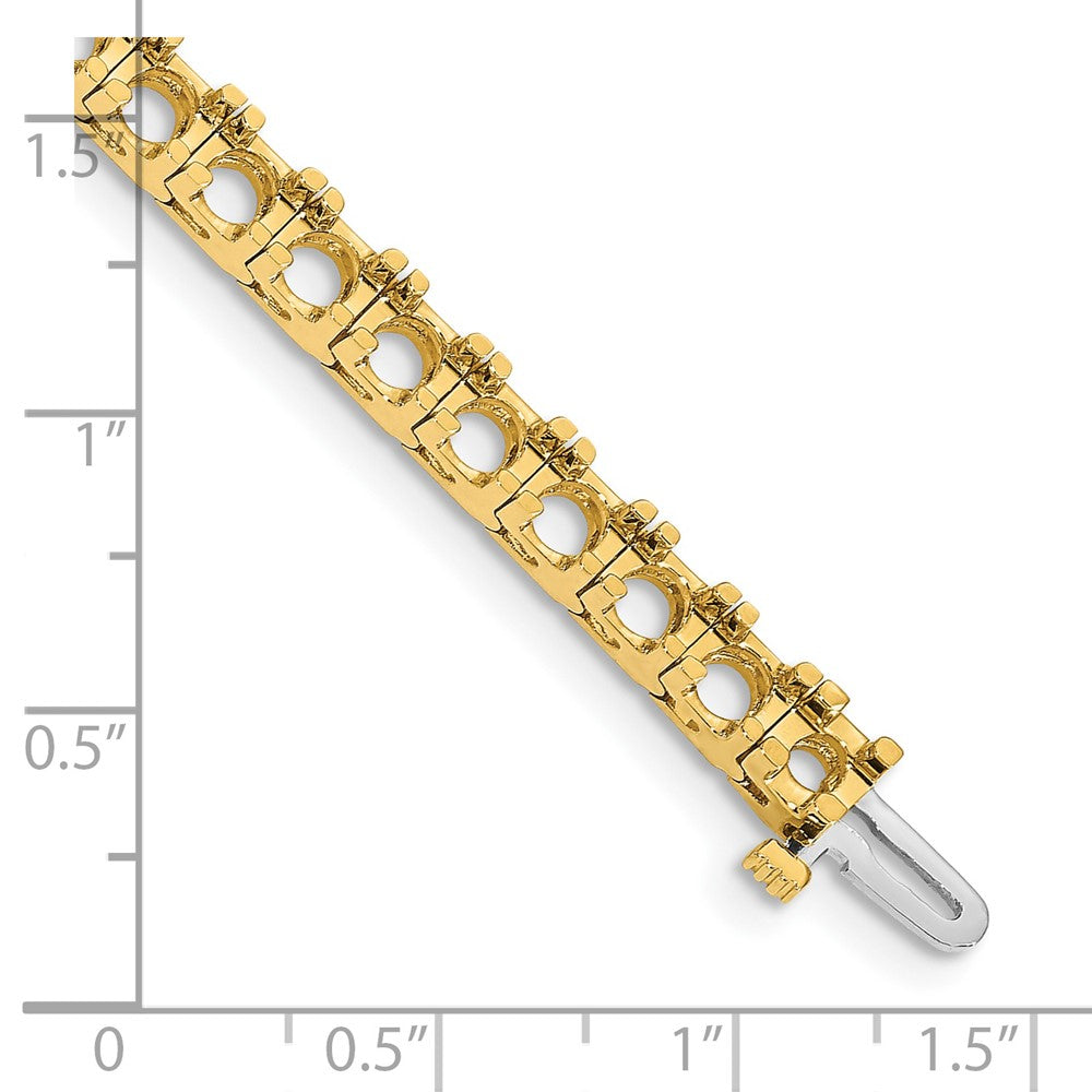 14k Diamond Tennis Bracelet Mounting