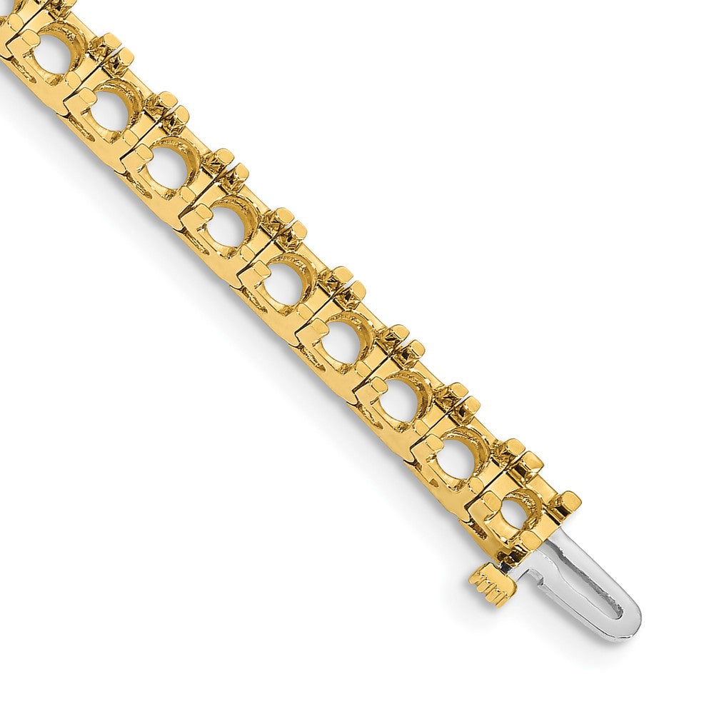 14k Diamond Tennis Bracelet Mounting
