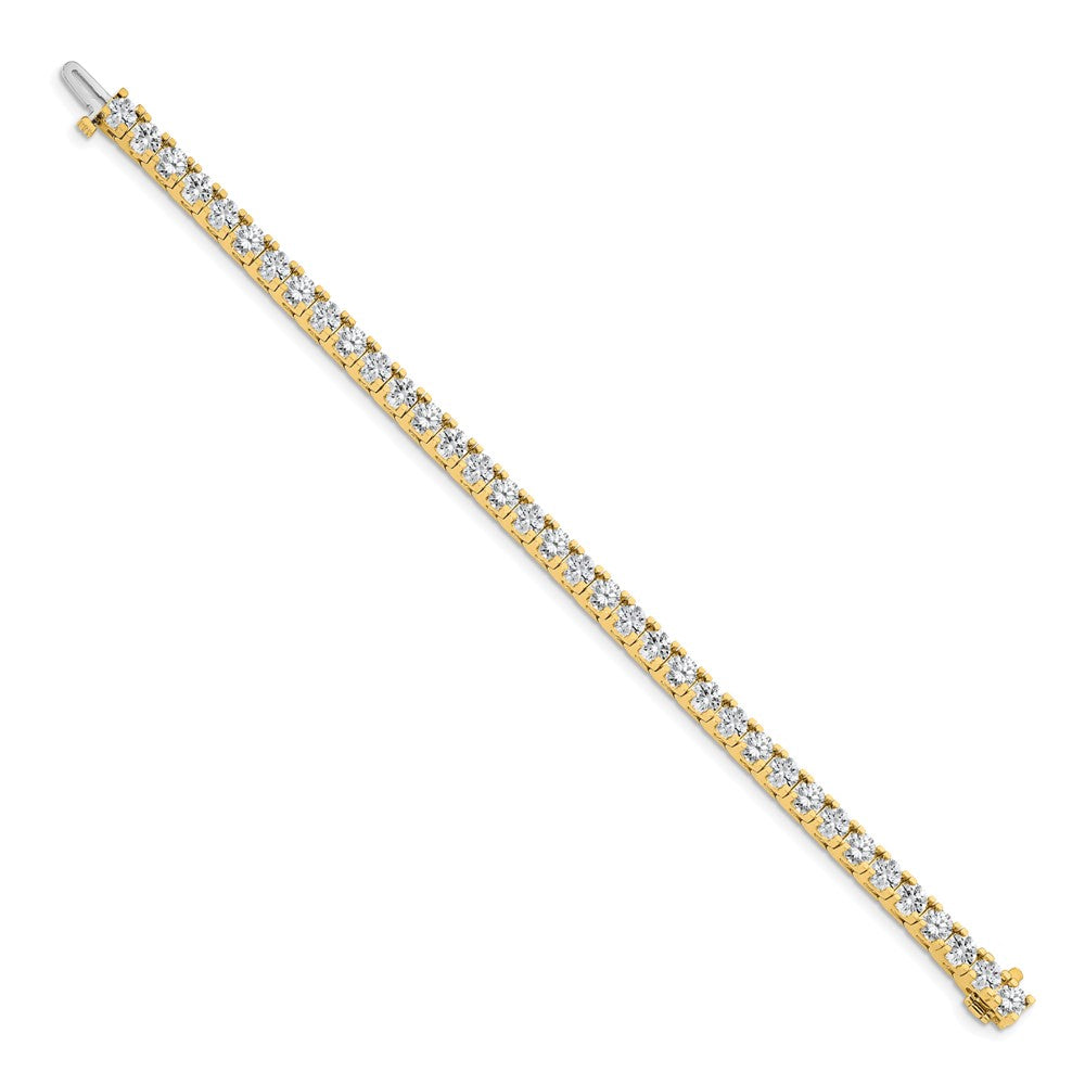 14k AAA Diamond Tennis Bracelet