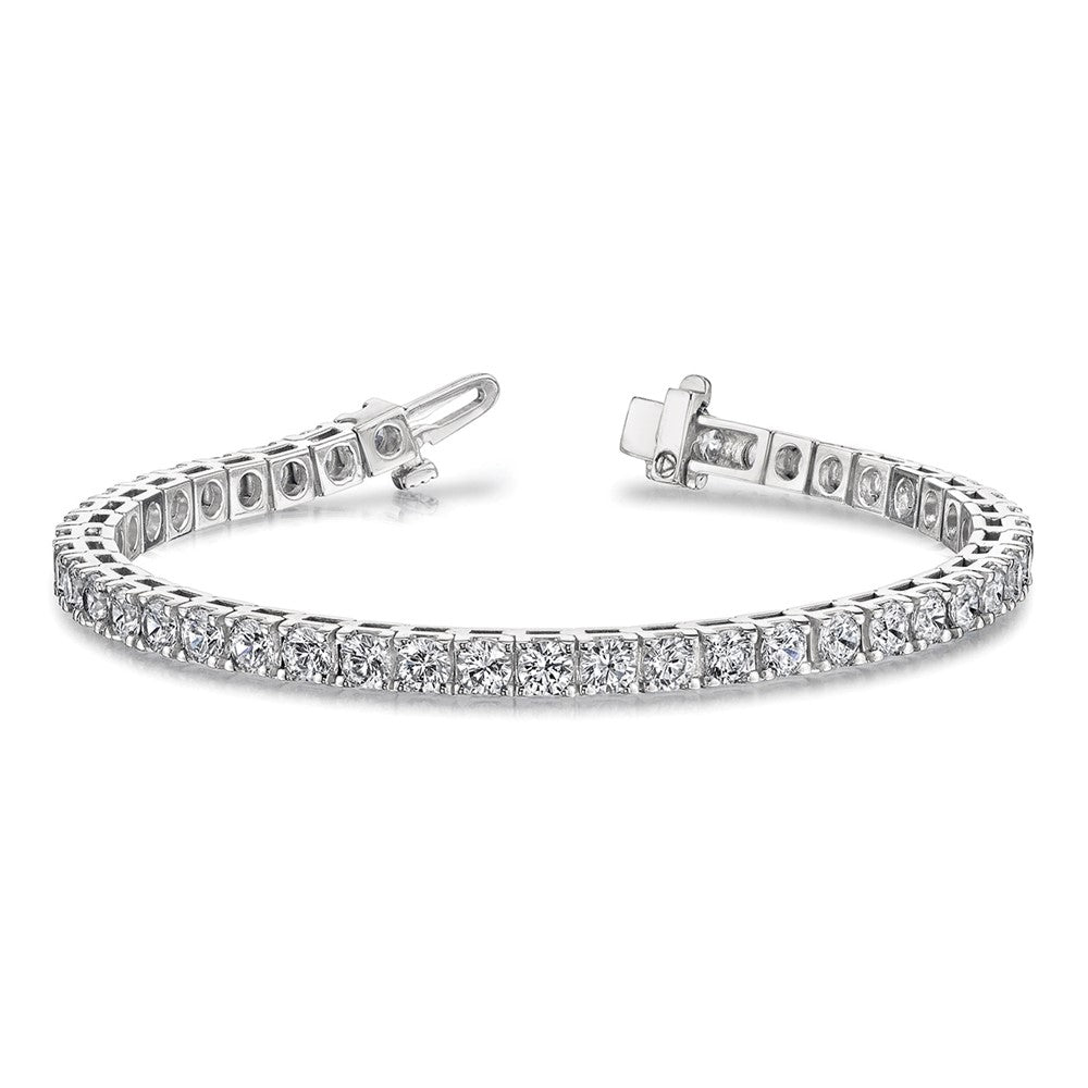 14k White Gold Tennis Bracelet Mounting