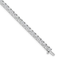 14k White Gold VS Diamond Tennis Bracelet