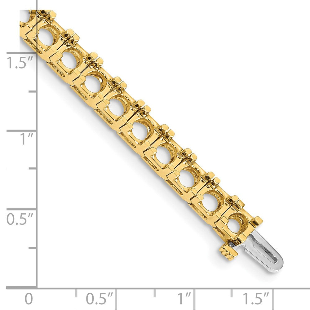 14k Diamond Tennis Bracelet Mounting