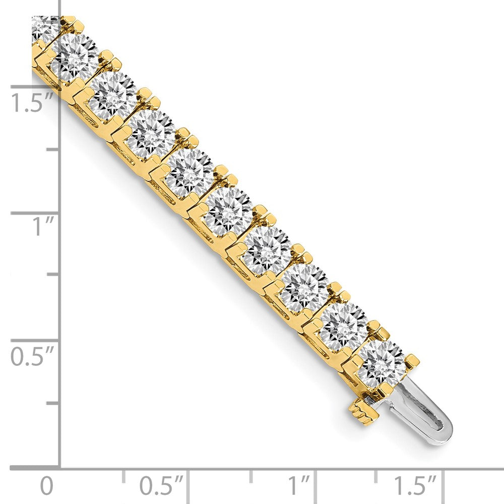 14k AAA Diamond Bracelet