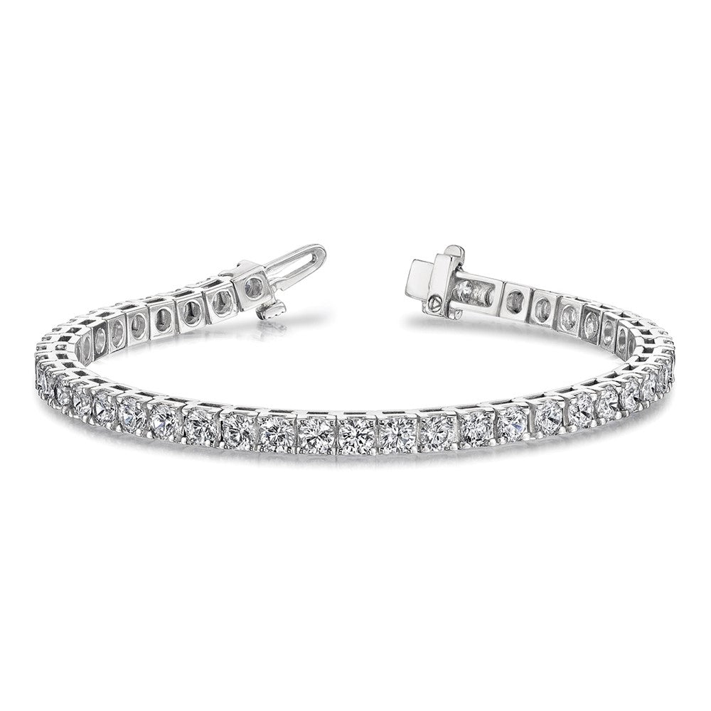 14k White Gold VS Diamond Tennis Bracelet