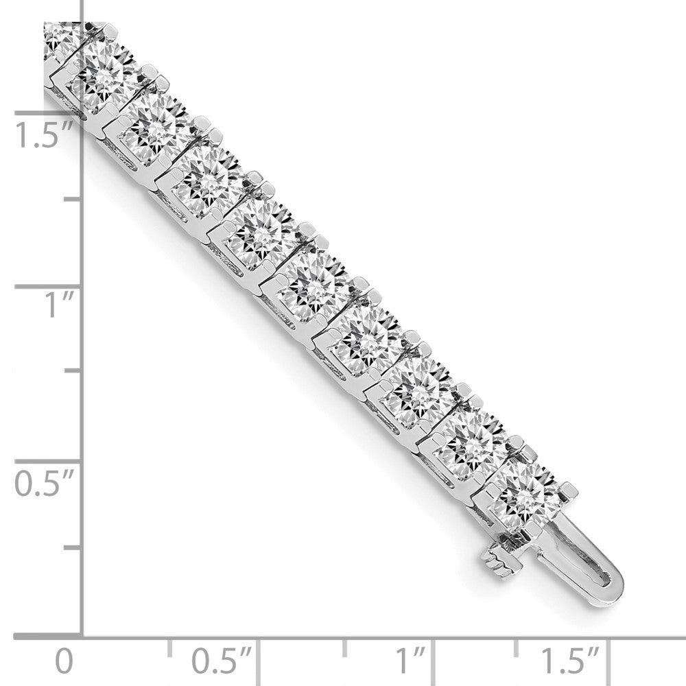 14k White Gold VS Diamond Tennis Bracelet