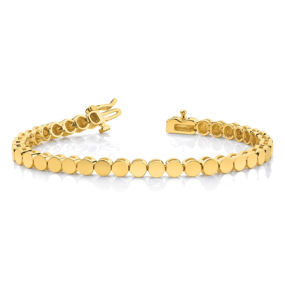 14k Holds 32 Stones up to 4mm, Add-a-Diamond Bracelet