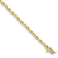 14k A Diamond Tennis Bracelet
