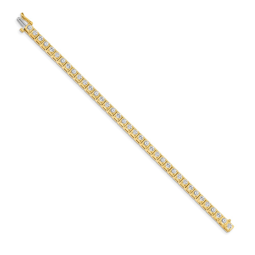14k 3mm Diamond Tennis Bracelet Mounting