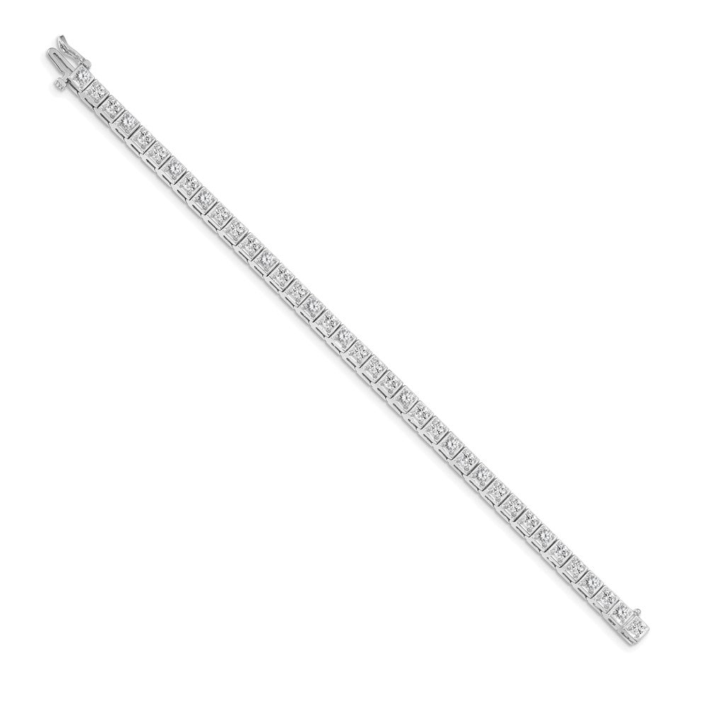 14k White Gold VS Diamond Tennis Bracelet