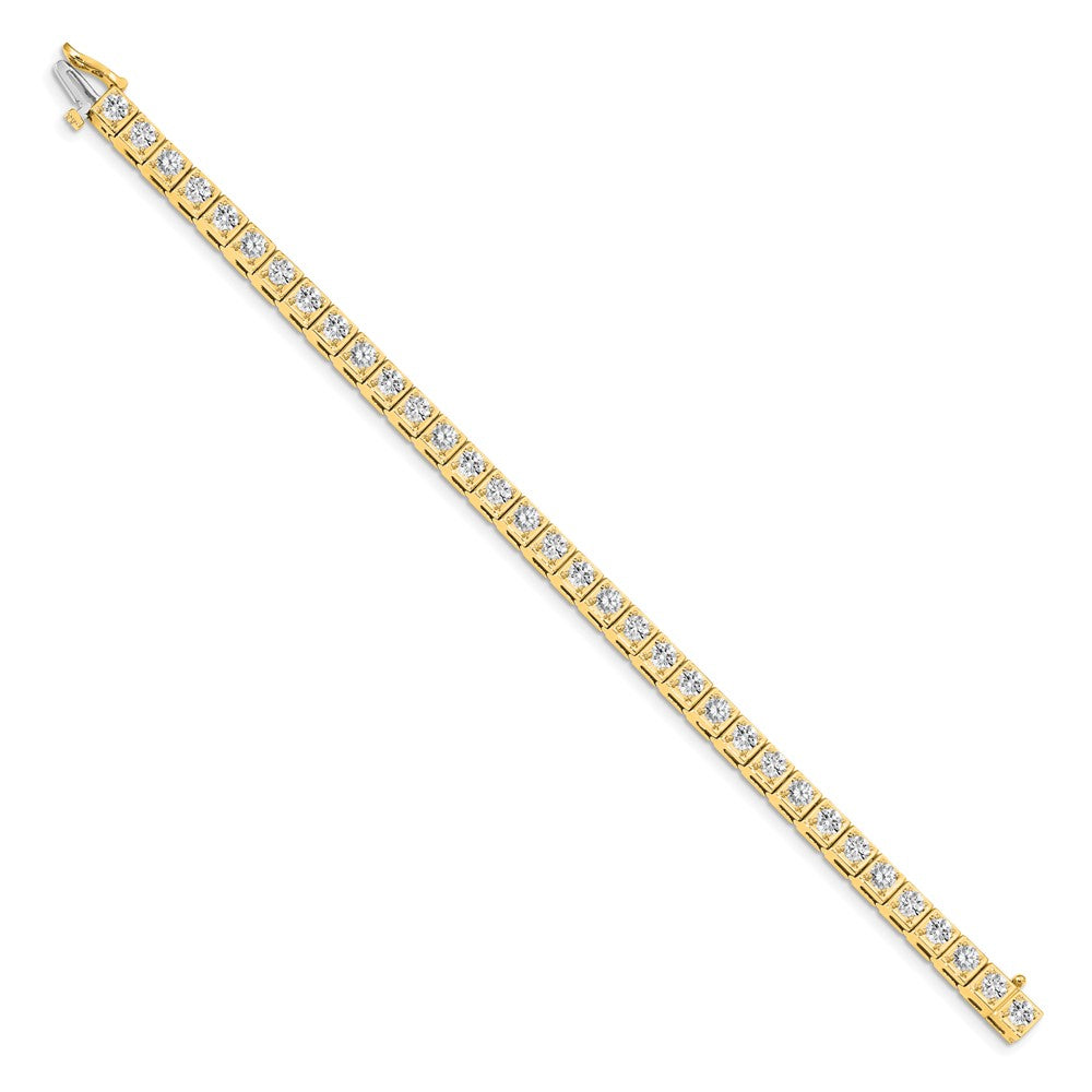 14k A Diamond Tennis Bracelet