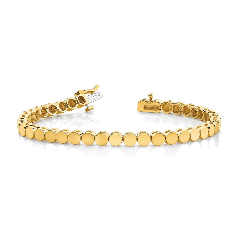 14k Holds 52 Stones up to 2.25mm, Add-a-Diamond Bracelet