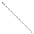 14k White Gold A Diamond Tennis Bracelet