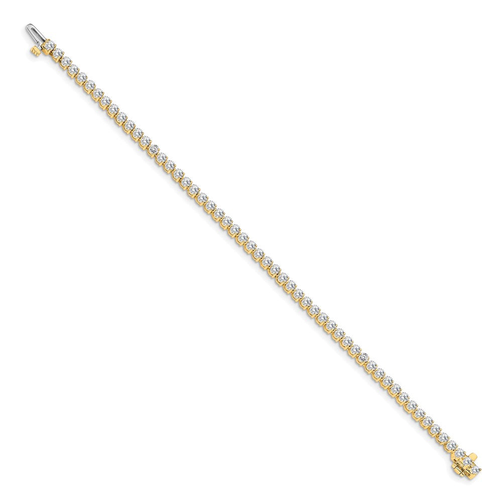 14k AA Diamond Tennis Bracelet