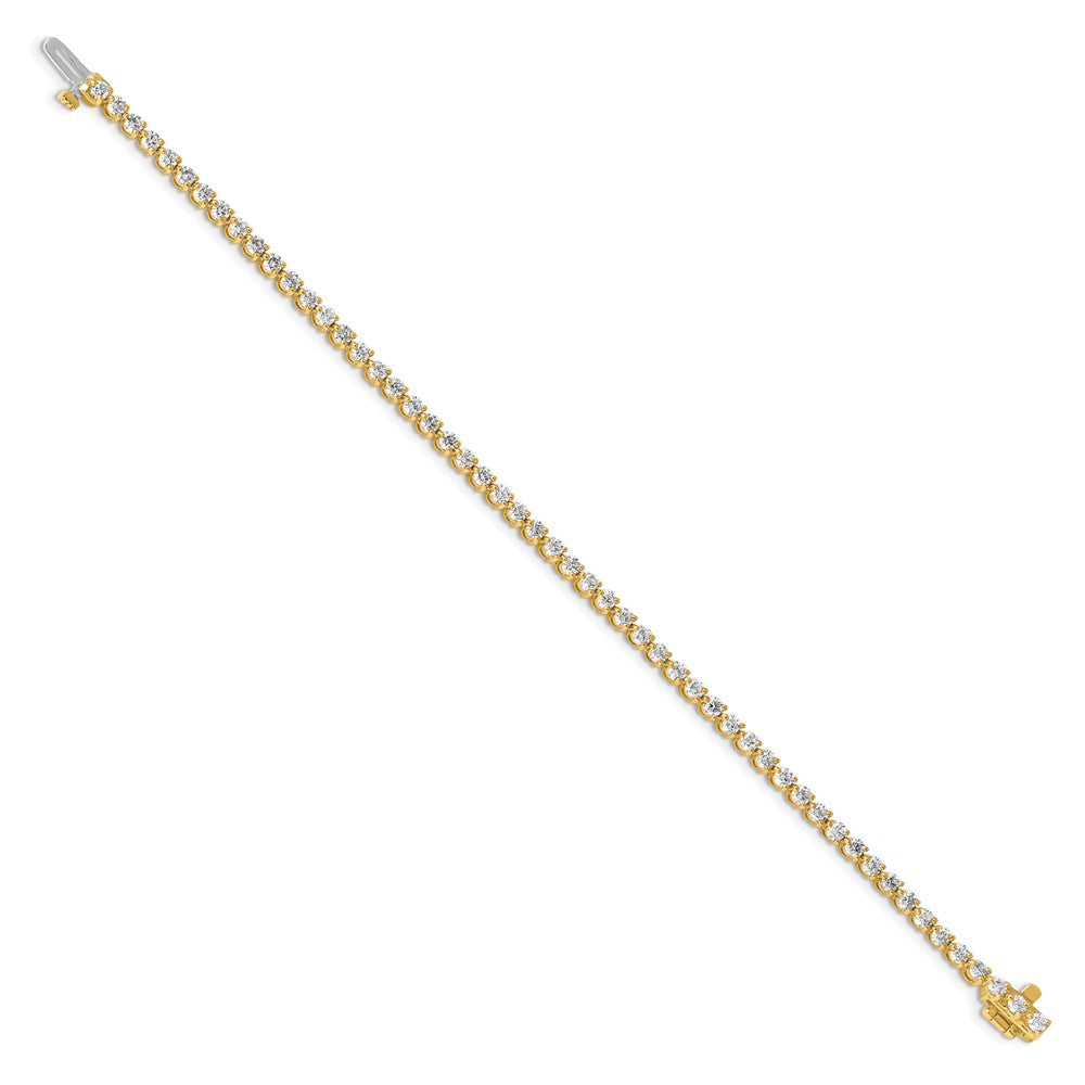 14k AA Diamond Tennis Bracelet