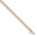 14k AAA Diamond Tennis Bracelet