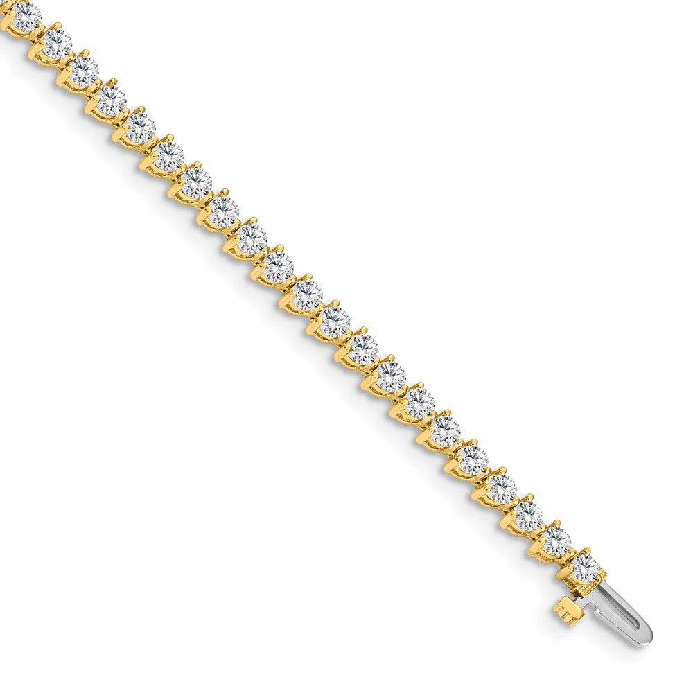 14k A Diamond Tennis Bracelet