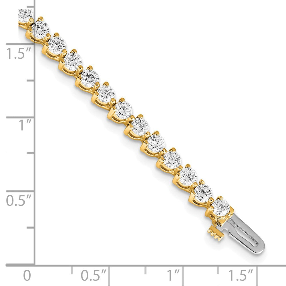 14k A Diamond Tennis Bracelet