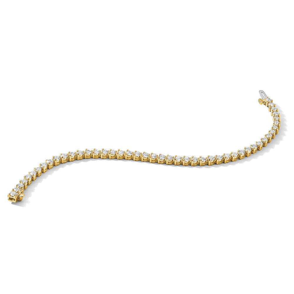 14k AA Diamond Tennis Bracelet