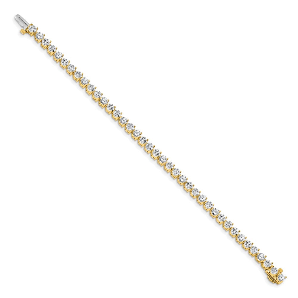 14k A Diamond Tennis Bracelet