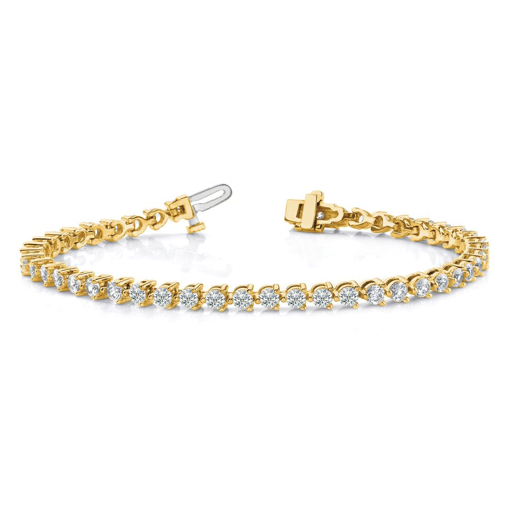 14k VS Diamond Tennis Bracelet